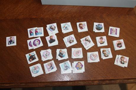 Frozen puzzle 2x30 + pexeso + domino, 