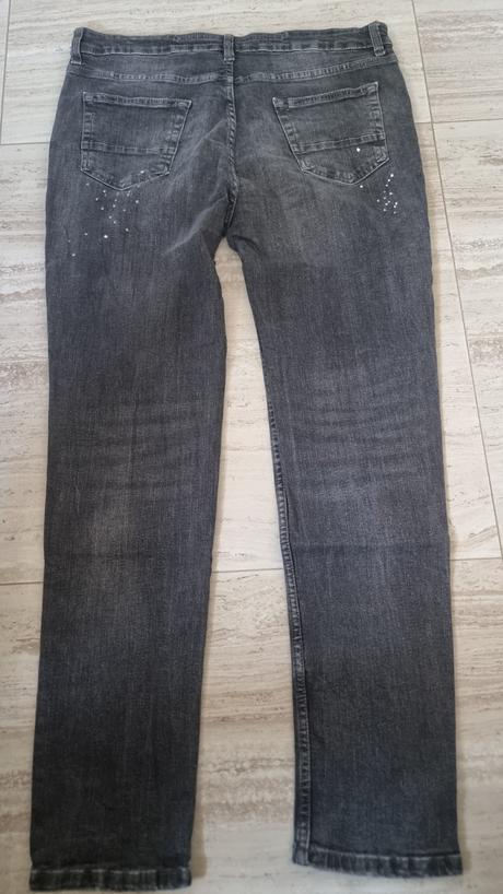 Tmavosive rifle, pull&bear,36