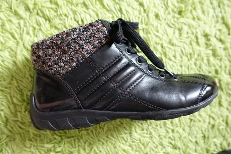 Topánky kožené zateplené, rieker,38