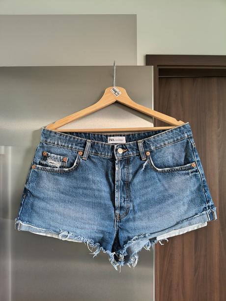 Zara riflové šortky 42, zara,l