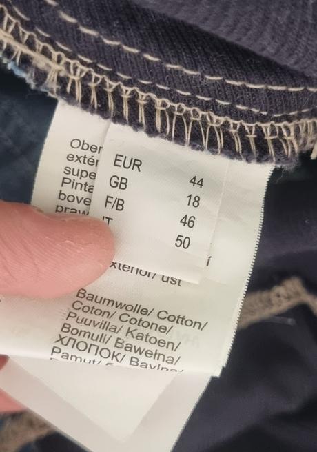 Tehotenské rifle, bonprix,44