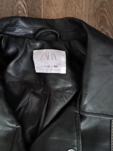 Kožená bundička, zara,152