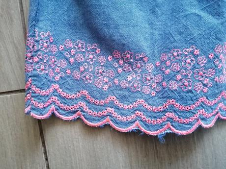 Suknička s vyšívaným ľudovým vzorom, pepco,116