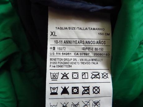 Chlapčenská bunda - veľ. 146/152 - benetton, benetton,146
