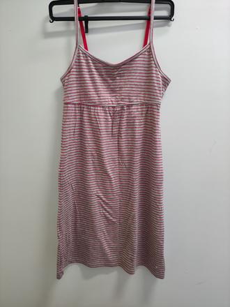 Letné pásikavé upletové šaty, top stav, tchibo,38