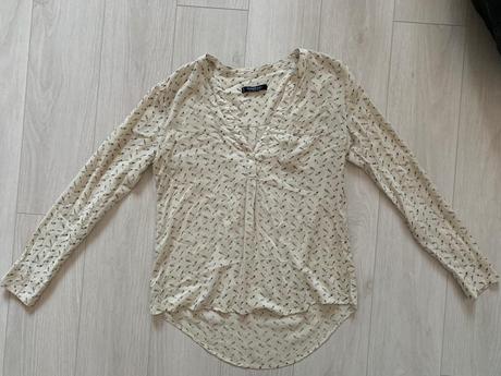 Košeľa s pierkami mango, mango,s