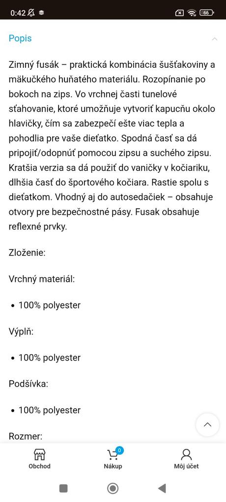 Nový zimný rastúci fusak do kočíka aj autosedačky, richelieu