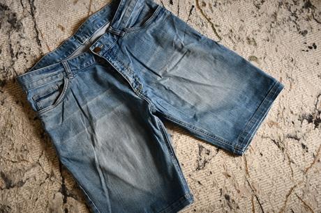 Rifľové šortky m-l, m