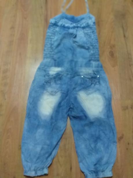 Riflový overal s 3/4 nohavicami s, s