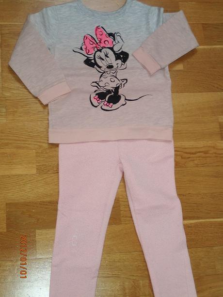 Minnie mikinka hm, h&m,104