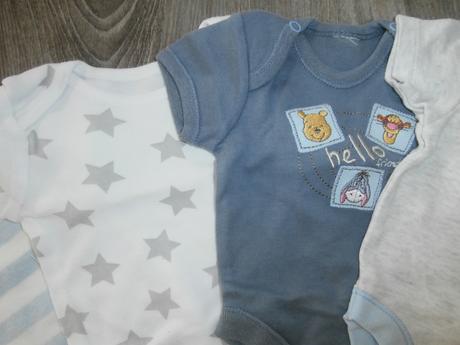 Balík 4ks body s krátkym rukávom, 50–62