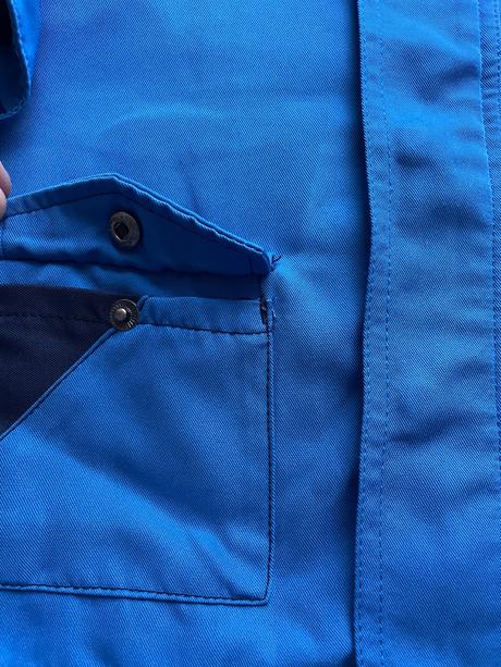 Modra tenka bunda s kapucnou lupilu, lupilu,98