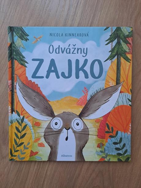 Kniha pre deti - odvážny zajko,