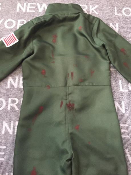 Chlapcensky kostym zombie pilot 6-8 rokov,
