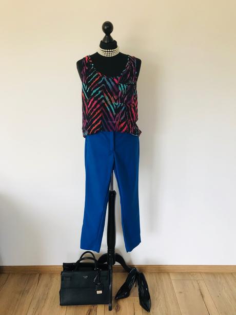 Blúzka asos viacfarebná, 36