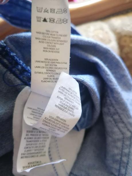 Riflové kraťasy na traky, denim co,42