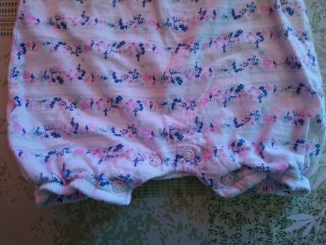 Opalovačky s ružovo modrým vzorom, next, 62-68 cm, next,68