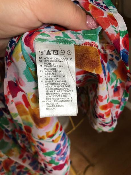 H&m conscious alitná letná blúzka, h&m,38