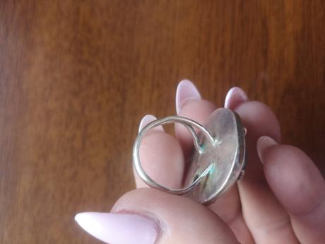 Dámsky ručne robený indiansky navajo prsteň,