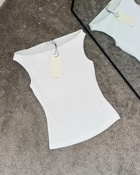 Biely top, zara,m