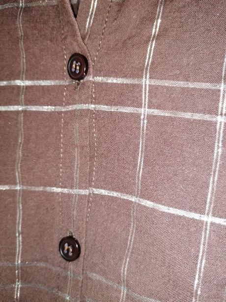 Košeľová blúzka s efektom striebornej trblietavé n, xl