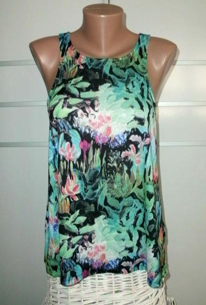 Štýlový letný top - aj pre tehuľku, h&m,s