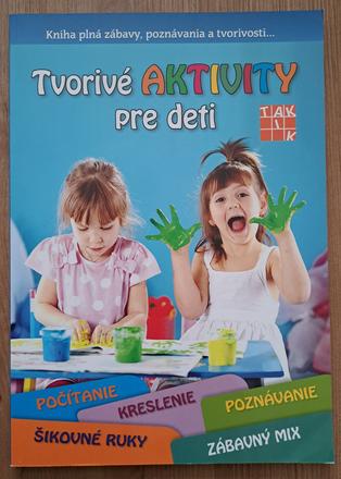 Pracovná kniha "tvorivé aktivity pre deti", 
