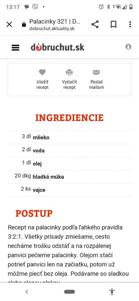 321 palacinky počet