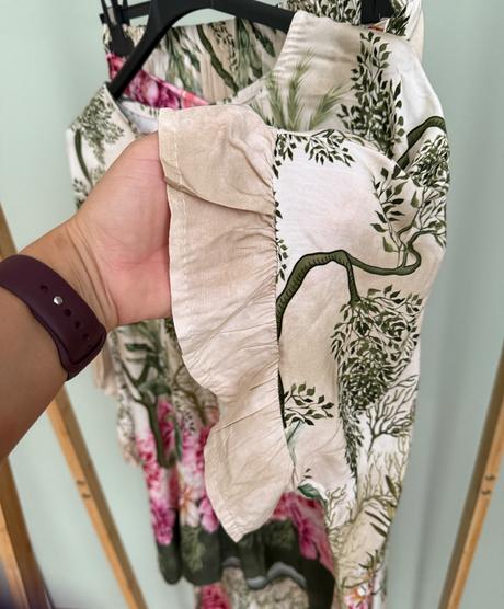 Dvojdielny set s kvetinkami, 