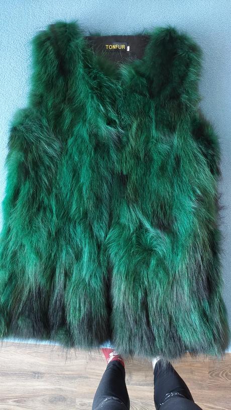 Kožušinová vesta líška, m / s