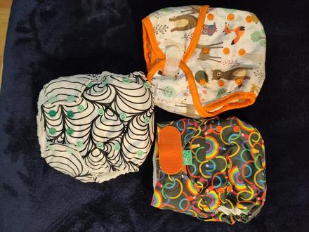 Látkové plienky aio, 