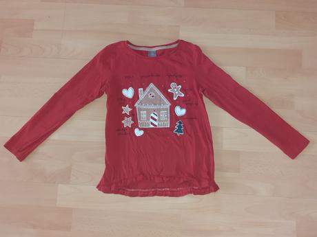 Vianočné tričko, little star,128