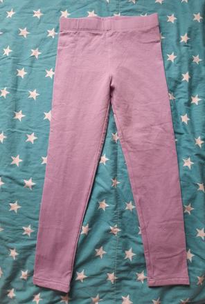 Fialové legíny, h&m,116