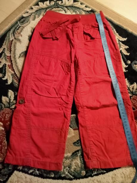 Nohavice podšité úpletom, next,104