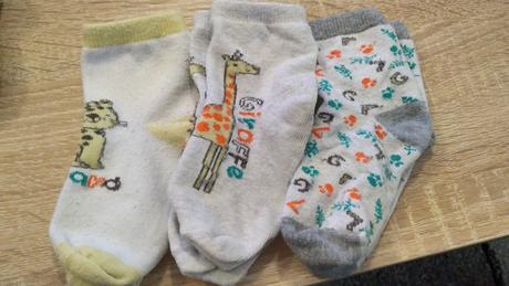 Ponožky zvieratká č.19/22 3ks, 19