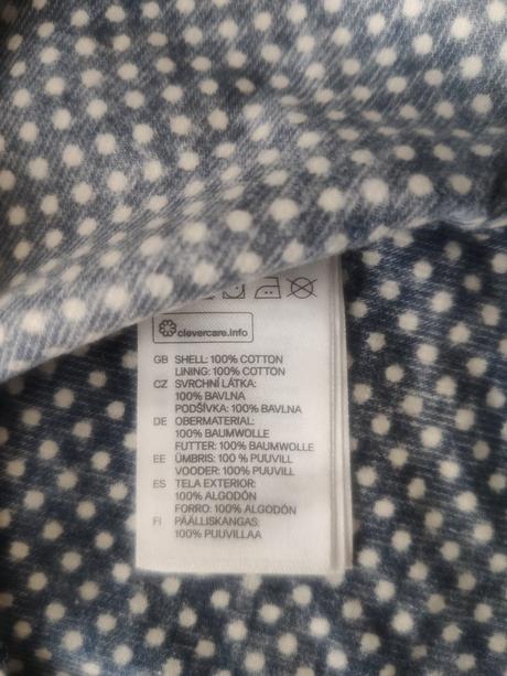 Kordové šatičky - h&m, veľ. 86/92, h&m,86