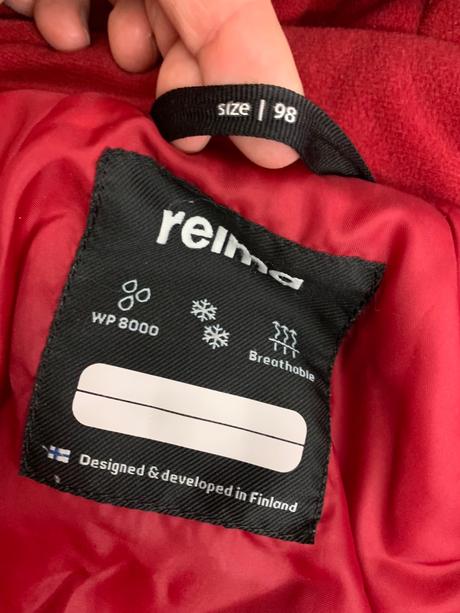 Reima puhuri zimná kombinéza 98/104, reima,98