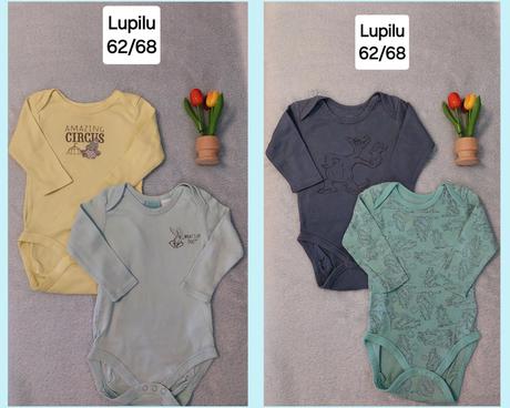 4ks body s dlhým rukávom lupilu, lupilu,62