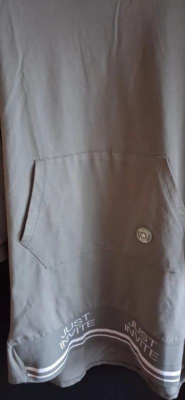 Tuniko-šaty megi s kapucňou xl, xl