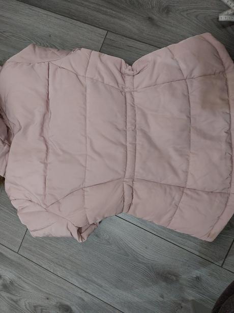 Zimná bunda ružová, h&m,s