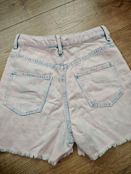 Krásne denim šortky, h&m,164
