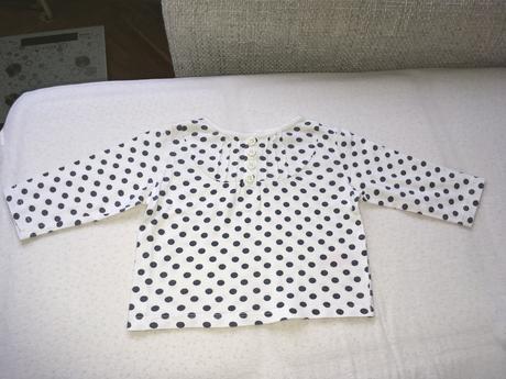 Pekne bodkované tričko, f&f,68