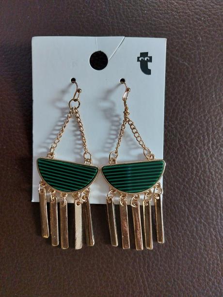 Náušnice bižutéria 2ks,