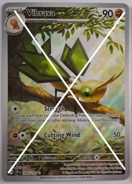 Pokémon karty "surging spark's" (7), 