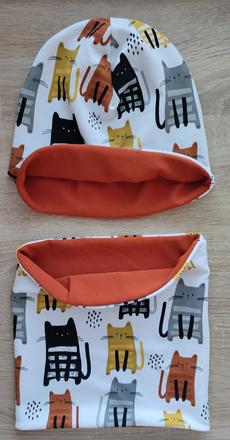 Set čiapka a nákrčník, 52 / 54
