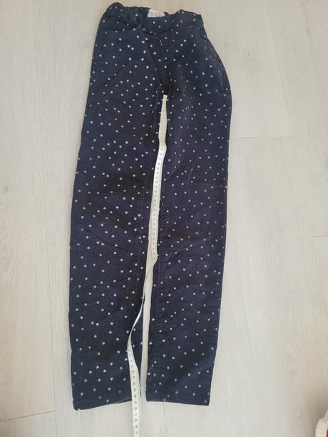 Menžstrové nohavice, h&m,140