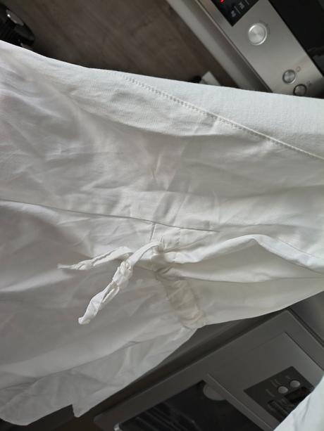 Bebe biela luxusná biela tenšia mikina l, bebe,l