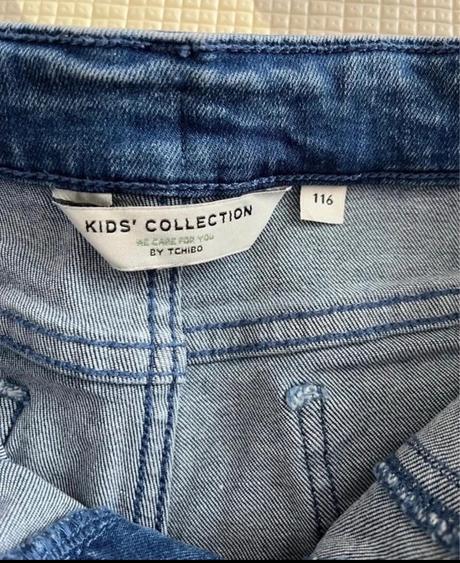 Detské modré rifle slim tchibo kids, tchibo,116
