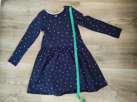 Srdiečkove saty, h&m,128