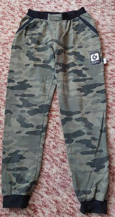 Chlapčenské maskáčové tepláky, tinko,152